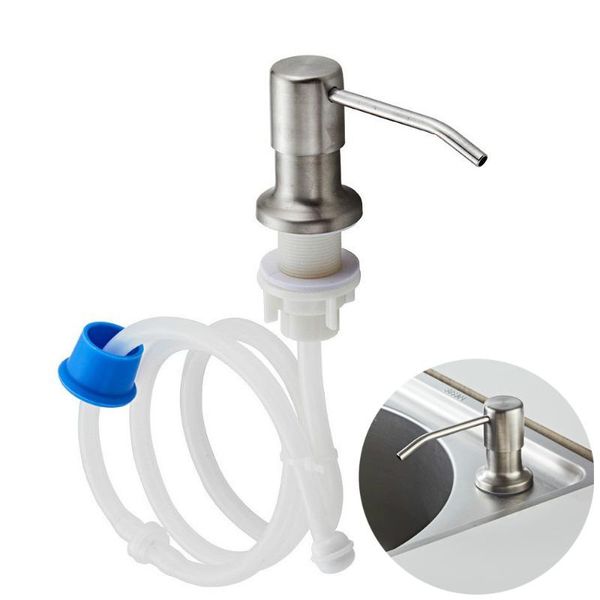 liquid soap dispenser stainless steel sink pump head detachable extension silicone tube bathroom hand washing cleaning
liquid soap dispenser stainless steel sink pump head detachable extension silicone tube bathroom hand washing cleaning