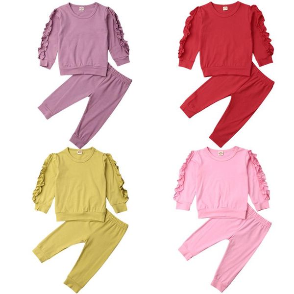 clothing sets baby & children's 1-3years autumn infant kids girl clothes ruffle leggings pants outfit tracksuit set, White
clothing sets baby & children's 1-3years autumn infant kids girl clothes ruffle leggings pants outfit tracksuit set, White