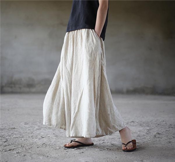 loose solid color womens pants elastic waist linen trousers retro plus size flax summer autumn, Black;white
loose solid color womens pants elastic waist linen trousers retro plus size flax summer autumn, Black;white