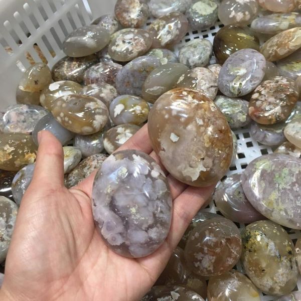 decorative objects & figurines natural agate stone cherry blossom crystal palm for healing
decorative objects & figurines natural agate stone cherry blossom crystal palm for healing
