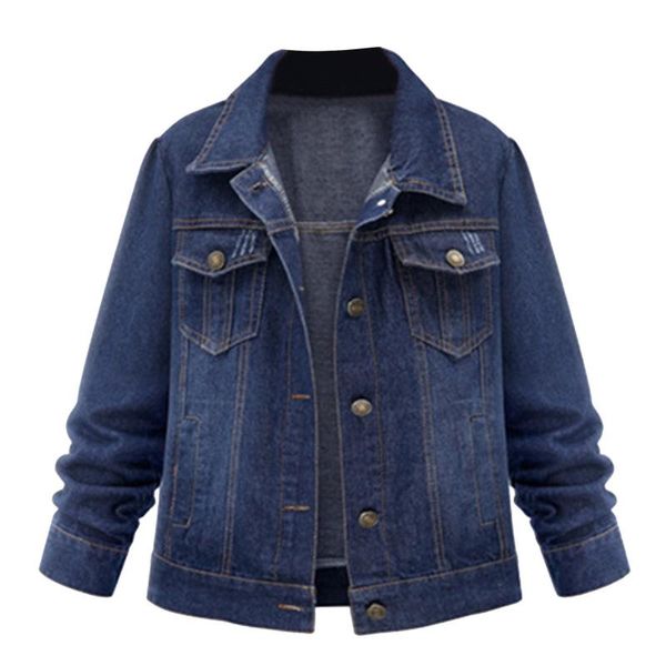 women's jackets solid jean jeans jacket for women loose casual blue coats female outwear denim feminine chaqueta mujer coat autumn, Black;brown
women's jackets solid jean jeans jacket for women loose casual blue coats female outwear denim feminine chaqueta mujer coat autumn, Black;brown