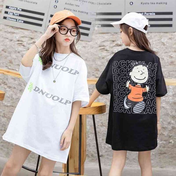 long t shirts for girls spring summer loose cotton fashion print back cartoon pattern teens 6 8 10 12, Blue
long t shirts for girls spring summer loose cotton fashion print back cartoon pattern teens 6 8 10 12, Blue