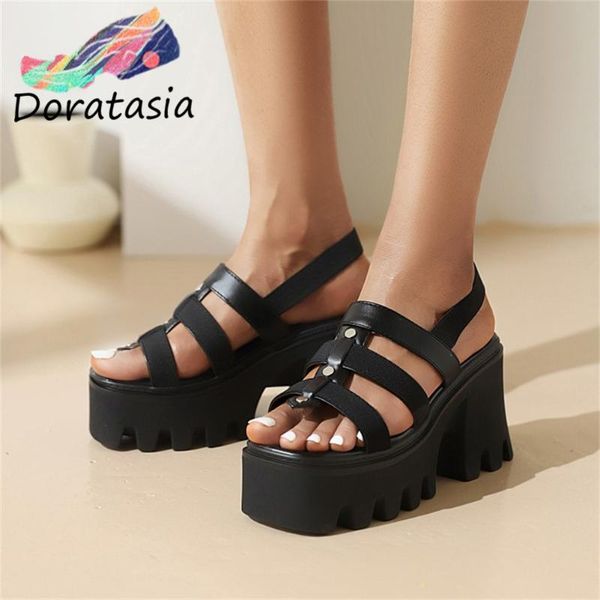 dress shoes doratasia leisure arrival solid elastic band ope toe platform high heel sandals women 2021 quality casual trendy, Black
dress shoes doratasia leisure arrival solid elastic band ope toe platform high heel sandals women 2021 quality casual trendy, Black