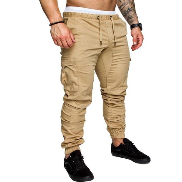 style spring and autumn casual fashion men's solid color rope elastic sports pants, Black
style spring and autumn casual fashion men's solid color rope elastic sports pants, Black
