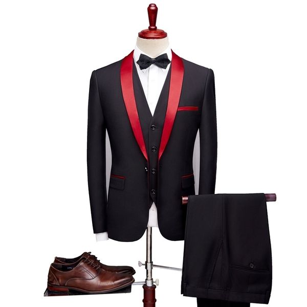 (jacket+vest+pants) men formal business suit luxury party wedding suits men slim fit shawl collar suit men black classic suit 210524, White;black
(jacket+vest+pants) men formal business suit luxury party wedding suits men slim fit shawl collar suit men black classic suit 210524, White;black