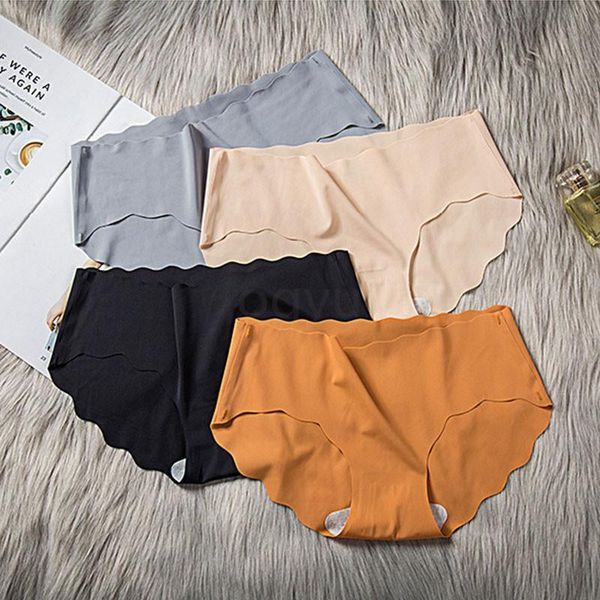 women's panties ice silk seamless ultra-thin wave ladies underwear solid color breathable large low waist one piece comfortable briefs, Black;pink
women's panties ice silk seamless ultra-thin wave ladies underwear solid color breathable large low waist one piece comfortable briefs, Black;pink