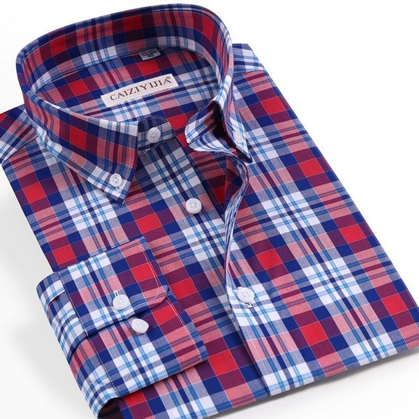 men's casual plaid checkered button-down shirts pocket-less design long sleeve standard-fit stylish gingham cotton shirt, White;black
men's casual plaid checkered button-down shirts pocket-less design long sleeve standard-fit stylish gingham cotton shirt, White;black