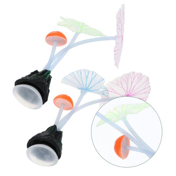 decorations 2pcs simulation silicone lotus leaf rockery fluorescent fish tank decoration
decorations 2pcs simulation silicone lotus leaf rockery fluorescent fish tank decoration