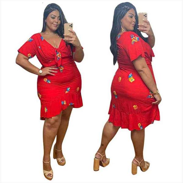 spring summer floral printing party womens dresses plus size deep v neck short sleeve lace up bodycon ruffles dress, Black;gray
spring summer floral printing party womens dresses plus size deep v neck short sleeve lace up bodycon ruffles dress, Black;gray