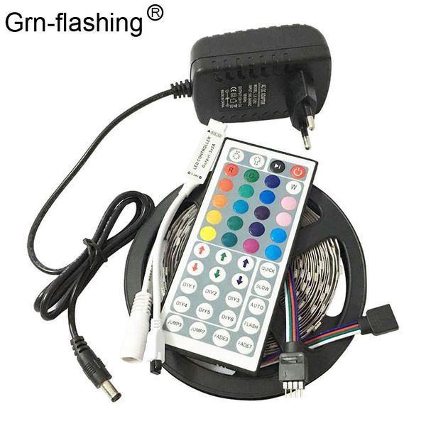 strip light dc12v 30leds/m 5m/lot flexible rgb tape diode feed+dc 12v adapter+44key controller full set strips led
strip light dc12v 30leds/m 5m/lot flexible rgb tape diode feed+dc 12v adapter+44key controller full set strips led