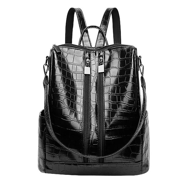 outdoor bags fashion classic anti-theft backpack women crocodile soft pu leather bag package female vintage school travel ladies
outdoor bags fashion classic anti-theft backpack women crocodile soft pu leather bag package female vintage school travel ladies