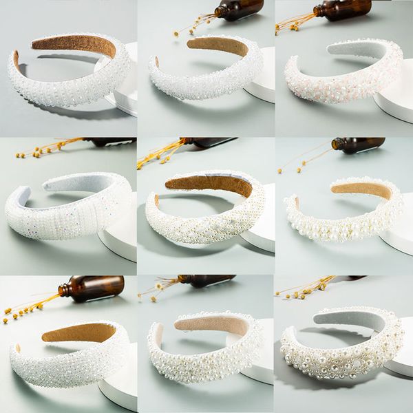 white pearl headband for women bridal accessories handmade wide hair hoop girls headwear wedding 2021 jewelry, Silver
white pearl headband for women bridal accessories handmade wide hair hoop girls headwear wedding 2021 jewelry, Silver
