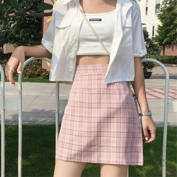 skirts harajuku skirt 2021 spring summer korean style kawaii sweet casual cotton high waist plaid pink woman a line womens, Black
skirts harajuku skirt 2021 spring summer korean style kawaii sweet casual cotton high waist plaid pink woman a line womens, Black