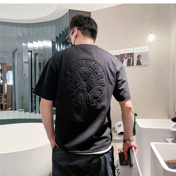 65% off outlet online store 2021 spring summer new couple cross double embossed round neck t-shirt men's and women's top, White
65% off outlet online store 2021 spring summer new couple cross double embossed round neck t-shirt men's and women's top, White