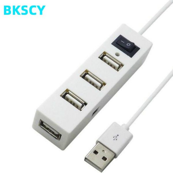 hubs bkscy usb hub 2.0 4 port multi usb2.0 high-speed splitter adapter with switch for pc computer laptop
hubs bkscy usb hub 2.0 4 port multi usb2.0 high-speed splitter adapter with switch for pc computer laptop