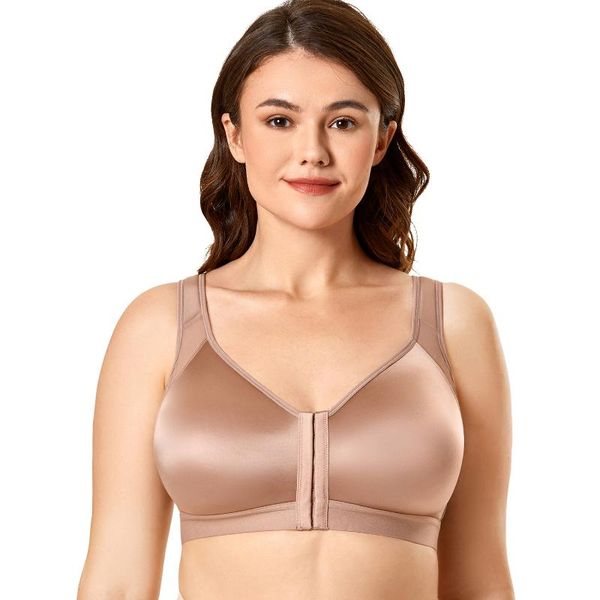bras women's wireless posture bra back support front closure full coverage non padded big size 34-48 b c d e f g, Red;black
bras women's wireless posture bra back support front closure full coverage non padded big size 34-48 b c d e f g, Red;black