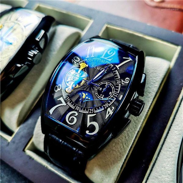 wristwatches watches mens 2021 men mechanical pagani design montre automatique homme tourbillon tonneau-shaped waterproof watch, Slivery;brown
wristwatches watches mens 2021 men mechanical pagani design montre automatique homme tourbillon tonneau-shaped waterproof watch, Slivery;brown