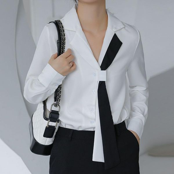 spring blouses women 2021 white long sleeve shirts for bow solid chiffon blouse casual harajuku blusas femininas 0485 women's &
spring blouses women 2021 white long sleeve shirts for bow solid chiffon blouse casual harajuku blusas femininas 0485 women's &