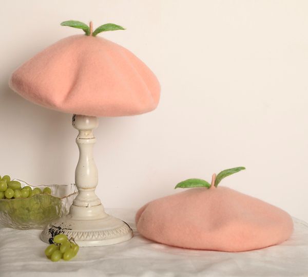 faramita holiday peach cute fruit matte women girls handmade berets french beret pink winte autumn paninter hats wool kids childg, Blue;gray
faramita holiday peach cute fruit matte women girls handmade berets french beret pink winte autumn paninter hats wool kids childg, Blue;gray