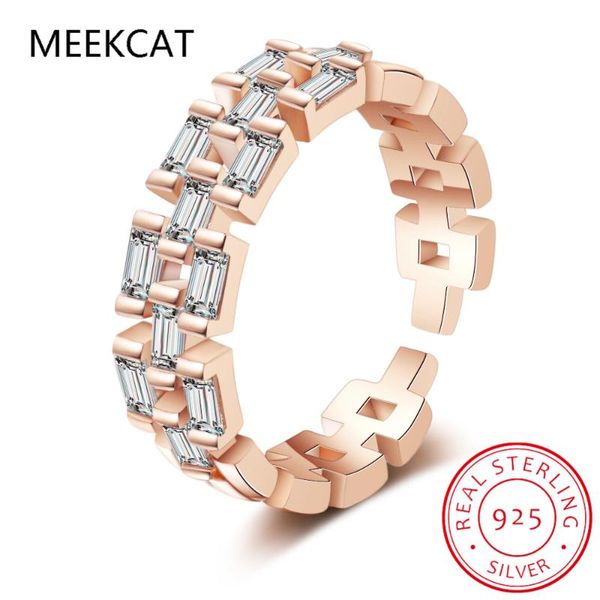 cluster rings creative chain ladies ring zircon for women 925 sterling silver rose gold crystal wedding jewelry, Golden;silver
cluster rings creative chain ladies ring zircon for women 925 sterling silver rose gold crystal wedding jewelry, Golden;silver