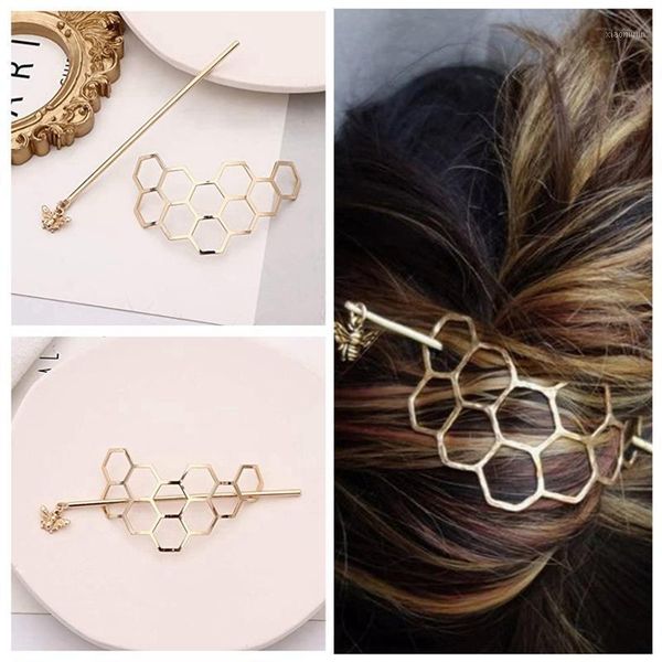 hair clips & barrettes honeycomb hairpin bee twist hairwear fork hairpins bun cage metal with stick jewelry gift, Golden;silver
hair clips & barrettes honeycomb hairpin bee twist hairwear fork hairpins bun cage metal with stick jewelry gift, Golden;silver