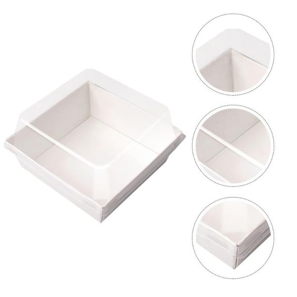 set sandwich packing boxes small cake carrier bread packaging gift wrap