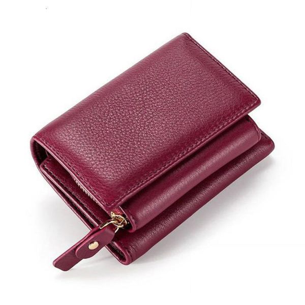 fashion short womens wallet genuine leather women wallets small female purses coin purse zipper card holder, Red;black
fashion short womens wallet genuine leather women wallets small female purses coin purse zipper card holder, Red;black