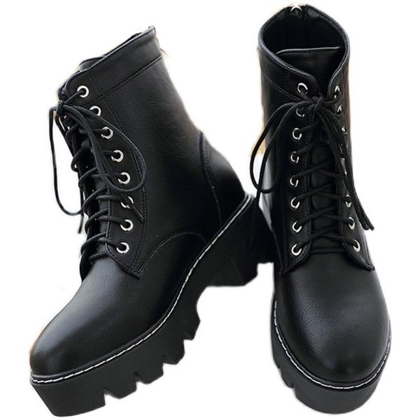boots winter zapatillas mujer for women platform middle tube women's fashion casual street style black shoes ljb254
boots winter zapatillas mujer for women platform middle tube women's fashion casual street style black shoes ljb254