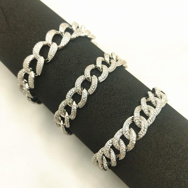charm bracelets cuban chain bracelet iced out cubic zirconia for women luxury hiphop jewelry pulseira zk35, Golden;silver
charm bracelets cuban chain bracelet iced out cubic zirconia for women luxury hiphop jewelry pulseira zk35, Golden;silver