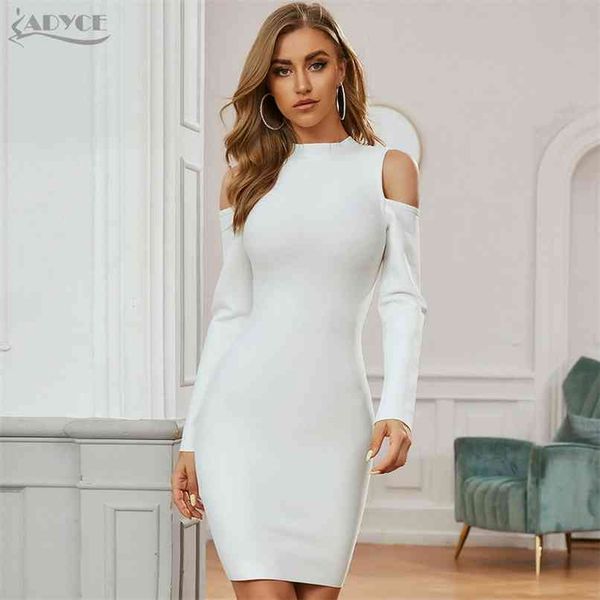 winter women long sleeve white bandage dress hollow out solid bodycon club celebrity runway party mini 210507, Black;gray
winter women long sleeve white bandage dress hollow out solid bodycon club celebrity runway party mini 210507, Black;gray