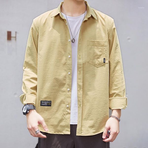 men's casual shirts fashion spring square collar solid color long sleeve original hong kong style soft slim fit, White;black
men's casual shirts fashion spring square collar solid color long sleeve original hong kong style soft slim fit, White;black