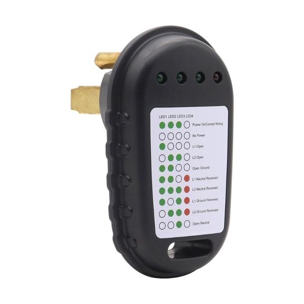 parts 2021 wearproof receptacle tester with indicator light 30a/125v 50a/250v circuit analyzer for rv automatic socket
parts 2021 wearproof receptacle tester with indicator light 30a/125v 50a/250v circuit analyzer for rv automatic socket