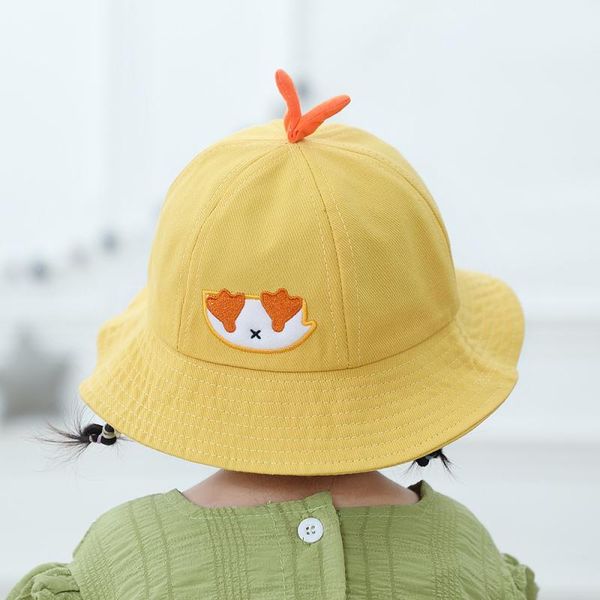 caps & hats 1-3 year old baby fisherman hat shading cartoon duck spring and summer big wave breathable soft skin-friendly kids accessories, Yellow
caps & hats 1-3 year old baby fisherman hat shading cartoon duck spring and summer big wave breathable soft skin-friendly kids accessories, Yellow