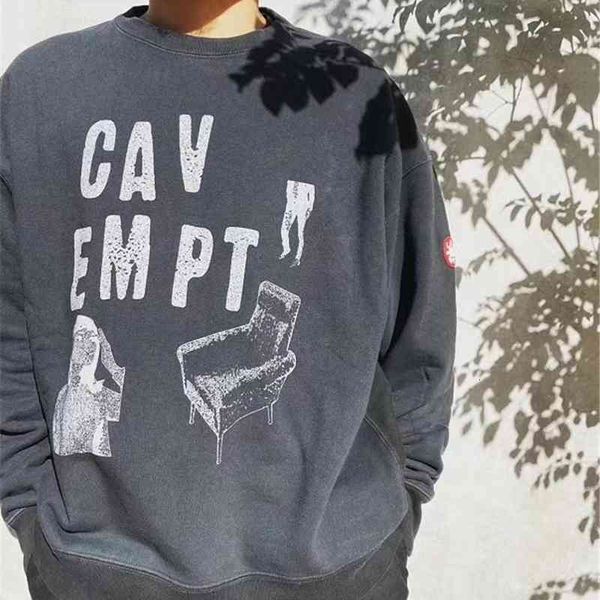 men's hoodies & sweatshirts shirt with a cowl cavempt empt leather chair, Black
men's hoodies & sweatshirts shirt with a cowl cavempt empt leather chair, Black