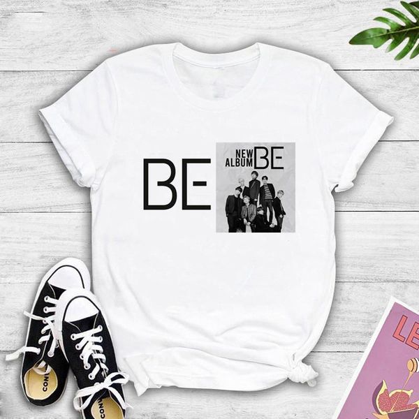 korea be print harajuku t-shirt casual hip-hop short sleeve kpop korean style cute bantang women's, White
korea be print harajuku t-shirt casual hip-hop short sleeve kpop korean style cute bantang women's, White