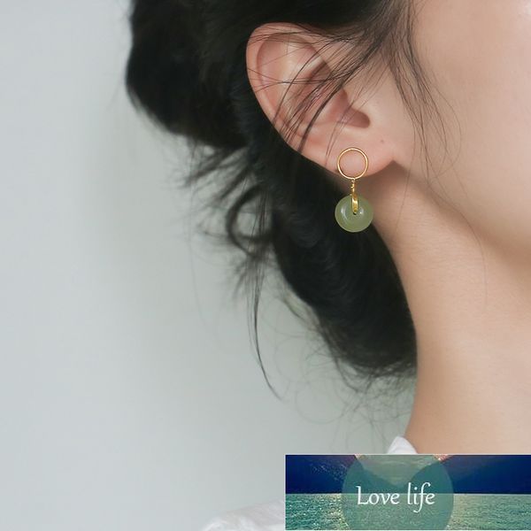 925 sterling silver round green stone hoop earrings for women gold color wedding engagement handmade jewelry gifts s-e1260, Golden;silver
925 sterling silver round green stone hoop earrings for women gold color wedding engagement handmade jewelry gifts s-e1260, Golden;silver