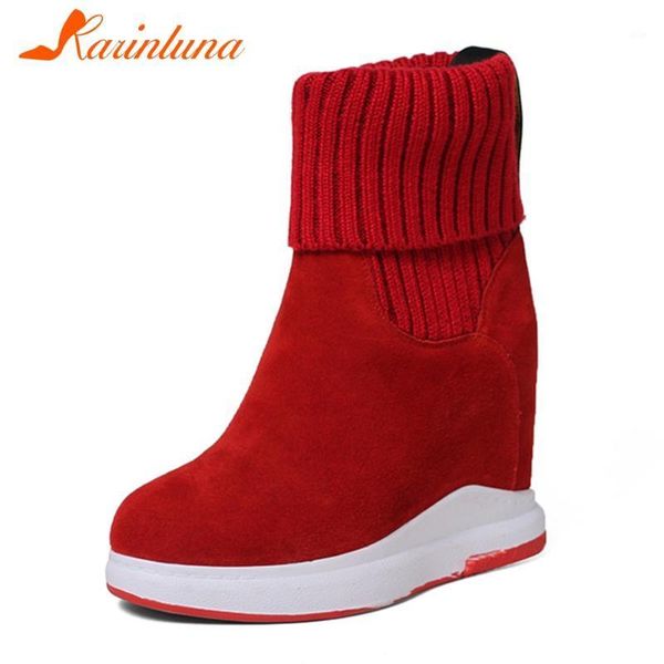 boots karin female 2021 round toe slip on platform height increasing high heels women coe suede ankle shoes1, Black
boots karin female 2021 round toe slip on platform height increasing high heels women coe suede ankle shoes1, Black