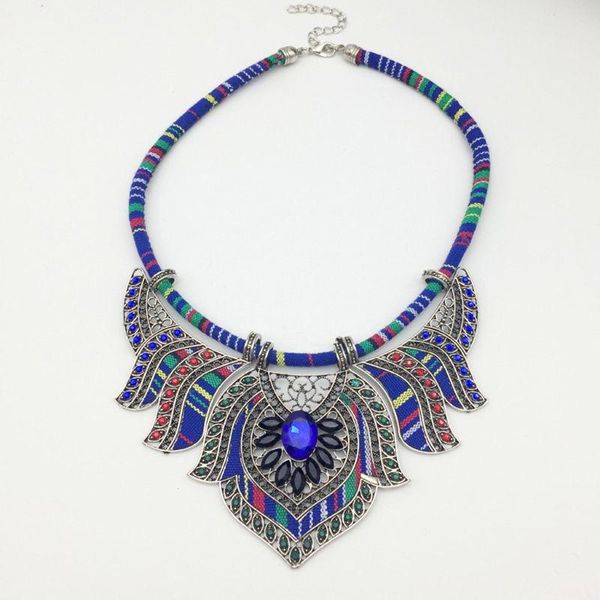 pendant necklaces chunky bib statement torque choker bohemia african egypt tribal, Silver
pendant necklaces chunky bib statement torque choker bohemia african egypt tribal, Silver