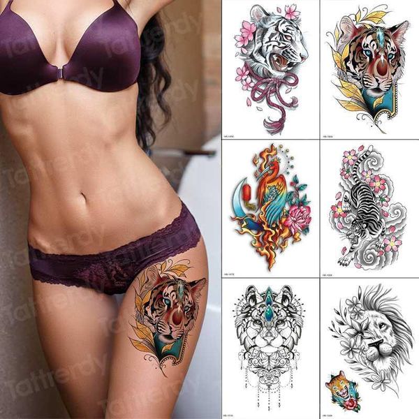 temporary tatoo women fashion tiger lion tattoo pattern 6pcs/lot arm leg back animals tattoos for girl body stickers wholesale1
temporary tatoo women fashion tiger lion tattoo pattern 6pcs/lot arm leg back animals tattoos for girl body stickers wholesale1