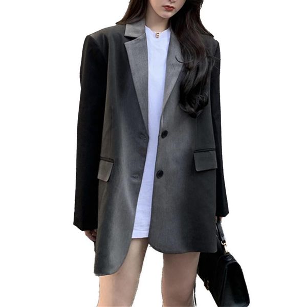 fashion spring autumn women's blazers casual loose jackets work office lady suit business female england style blazer coat suits &, White;black
fashion spring autumn women's blazers casual loose jackets work office lady suit business female england style blazer coat suits &, White;black