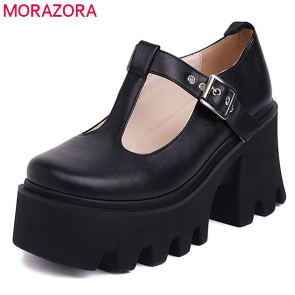dress shoes morazora 2021 big size 43 high heels platform women punk square toe buckle mary jane single pumps, Black
dress shoes morazora 2021 big size 43 high heels platform women punk square toe buckle mary jane single pumps, Black