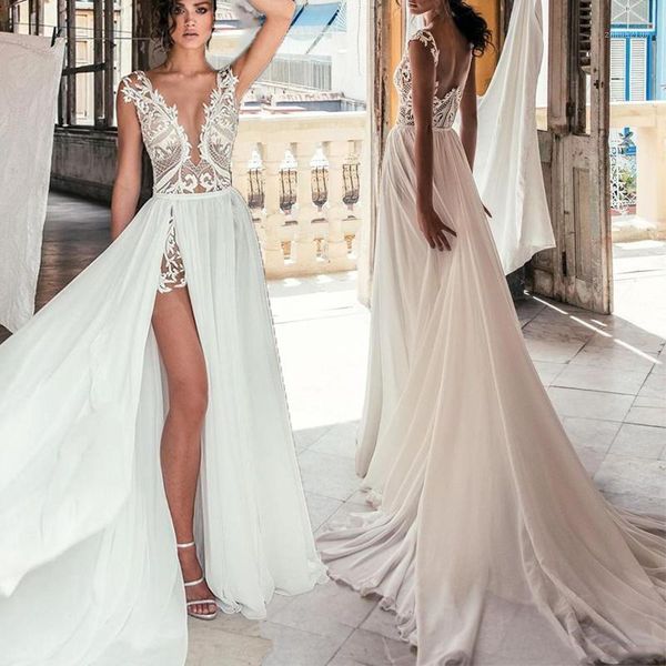 other wedding dresses 2021 a line boho dress with high split deep v neck illusion lace applique white beach bridal gowns vestido de noi1
other wedding dresses 2021 a line boho dress with high split deep v neck illusion lace applique white beach bridal gowns vestido de noi1