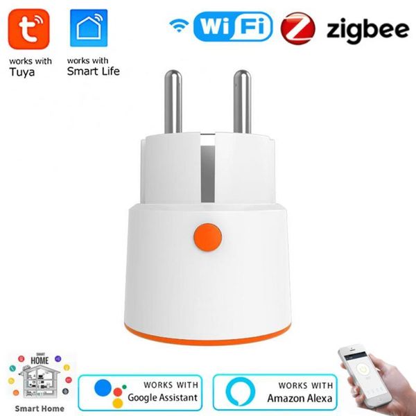 smart power plugs 16a zigbee / wifi plug socket with energy monitor eu multi tuya app control works alexa google assistant
smart power plugs 16a zigbee / wifi plug socket with energy monitor eu multi tuya app control works alexa google assistant