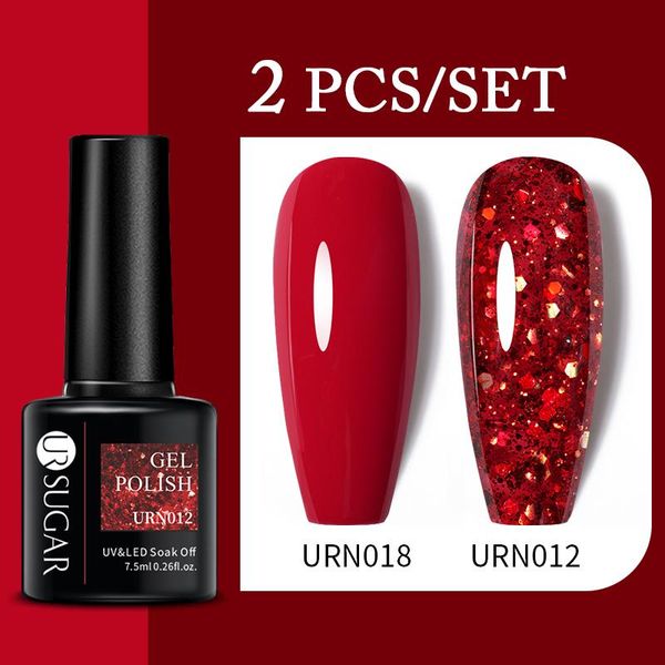 nail gel ur sugar 2pcs nude red glitter polish set autumn winter color all for manicure need base coat art, Red;pink
nail gel ur sugar 2pcs nude red glitter polish set autumn winter color all for manicure need base coat art, Red;pink
