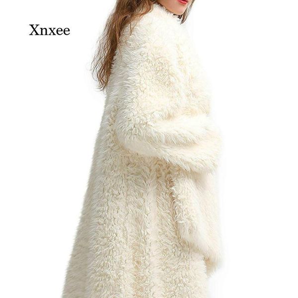 women's wool & blends fall/winter long jacket cardigan loose high street solid color slit large size flocked top, Black
women's wool & blends fall/winter long jacket cardigan loose high street solid color slit large size flocked top, Black