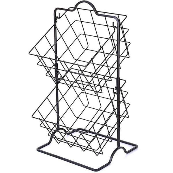storage baskets 2-tier metal fruit basket for counter - durable steel stand & organizer tanding holder
storage baskets 2-tier metal fruit basket for counter - durable steel stand & organizer tanding holder