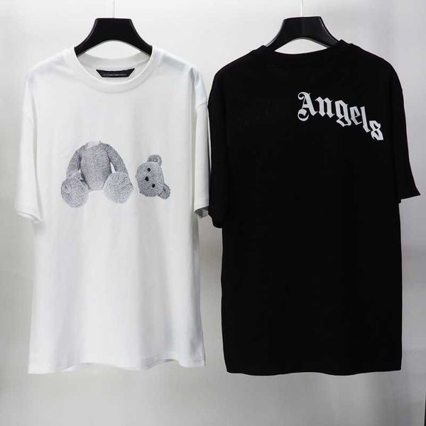 guillotine bear black grey print short sleeve t-shirt loose os casual lovers fashion, White;black
guillotine bear black grey print short sleeve t-shirt loose os casual lovers fashion, White;black