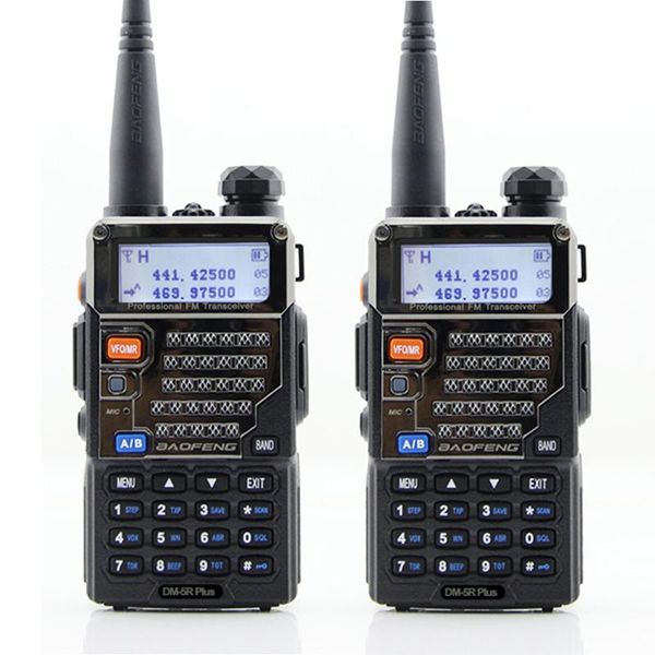 walkie talkie 2pcs/lot baofeng dmr digital radio dm-5r plus dual band 136-174&400-480mhz time slot fm transceiver
walkie talkie 2pcs/lot baofeng dmr digital radio dm-5r plus dual band 136-174&400-480mhz time slot fm transceiver