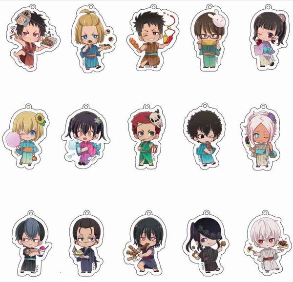 cartoon keychain anime enn no shouboutai fire force shinra kusakabe bags pendant acrylic keyring fashion decor collection, Silver
cartoon keychain anime enn no shouboutai fire force shinra kusakabe bags pendant acrylic keyring fashion decor collection, Silver