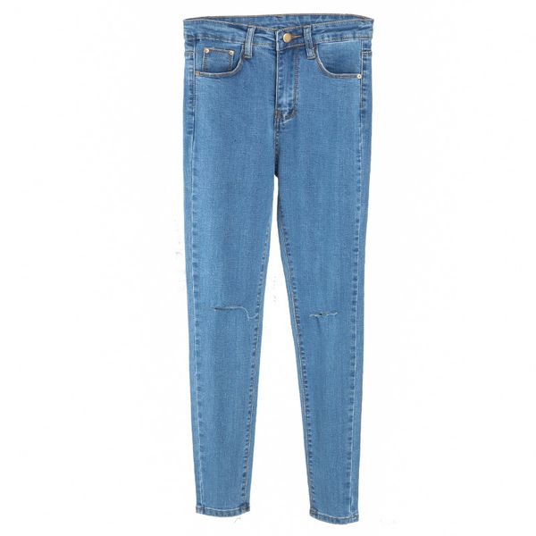 women's jeans 2021 slim ripped for women skinny woman high waist denim pencil pants girls stretch hole blue size 26-36 av71
women's jeans 2021 slim ripped for women skinny woman high waist denim pencil pants girls stretch hole blue size 26-36 av71